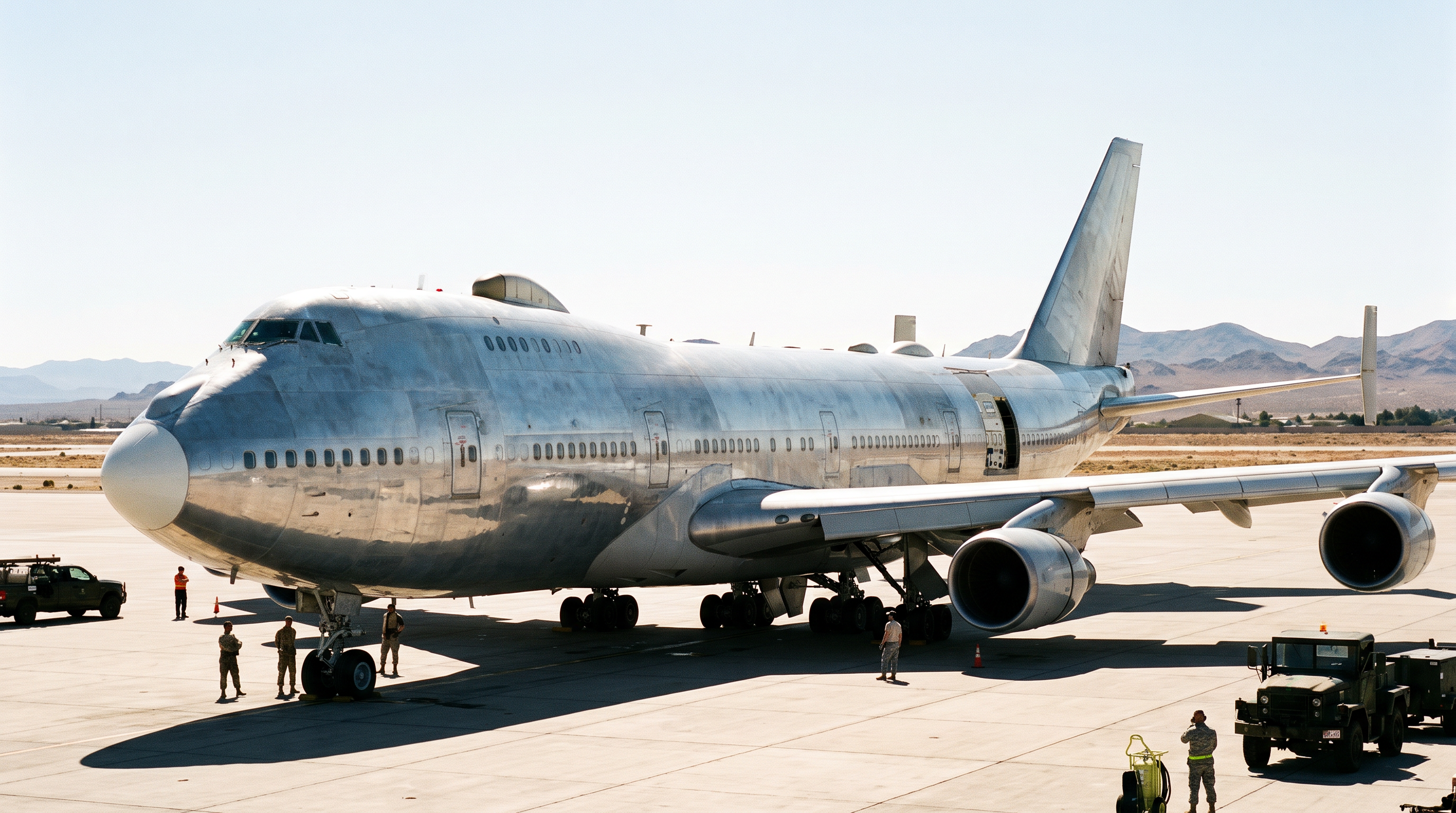 The dispute centers on a Qatari-donated Boeing 747 that underwent a rapid $400 million retrofit to serve as presidential transport.