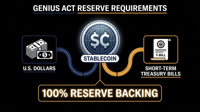 Under the new law, payment stablecoins must be fully backed by highly liquid, low-risk assets.
