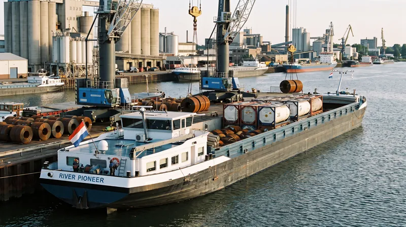 Industrial giants are increasingly deploying specially designed shallow-draft vessels to bypass low-water bottlenecks.