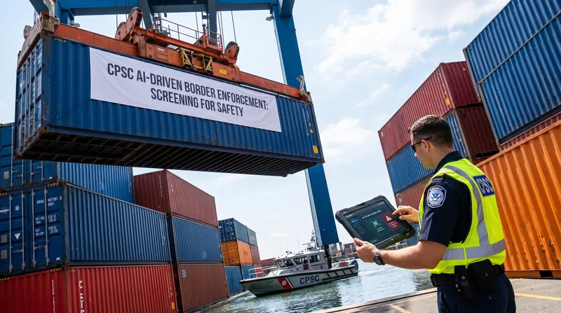 The CPSC is deploying artificial intelligence at ports of entry to intercept high-risk shipments before they reach consumers.