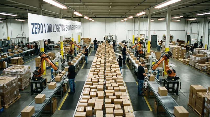 E-commerce logistics must adapt to the 40% void space limit to avoid customs delays.