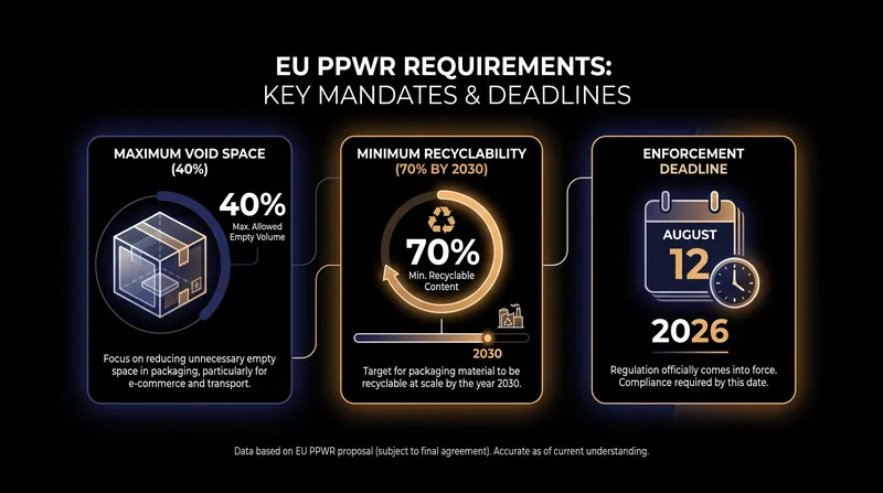 Key PPWR metrics that will reshape consumer goods packaging.