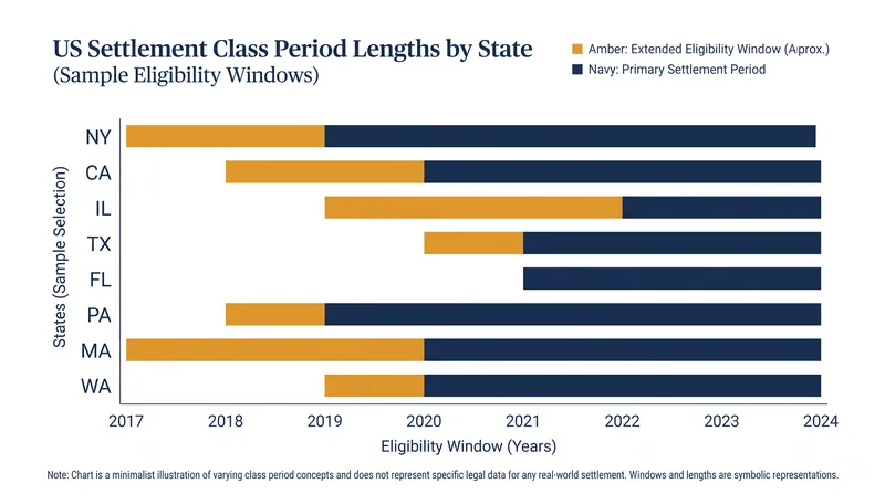 Eligibility windows vary significantly depending on the state where the home was purchased.