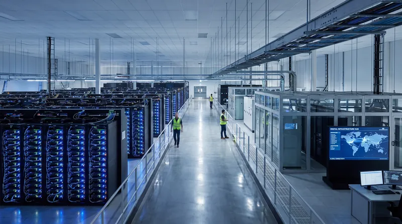 Data center development pipelines were a central driver of the acquisition's premium valuation.