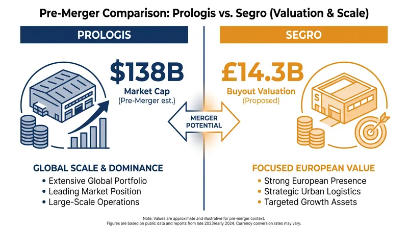 A breakdown of the market capitalization and valuation metrics driving the £14.3 billion takeover.