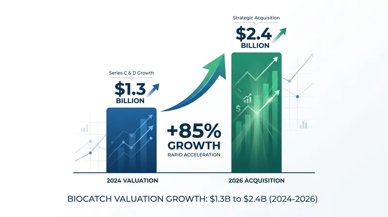 BioCatch's valuation nearly doubled in two years as demand for AI-driven fraud prevention surged.