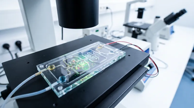Microfluidic devices allow researchers to observe synthetic cell division in real-time.