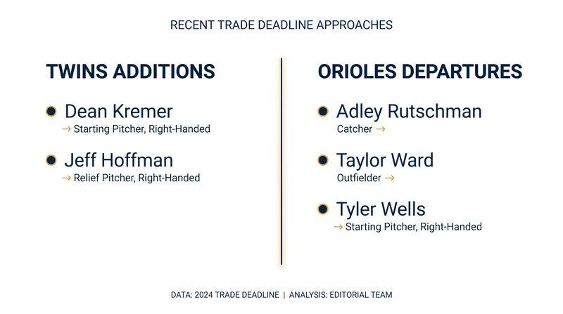 The two franchises took vastly different approaches to the 2026 MLB trade deadline.