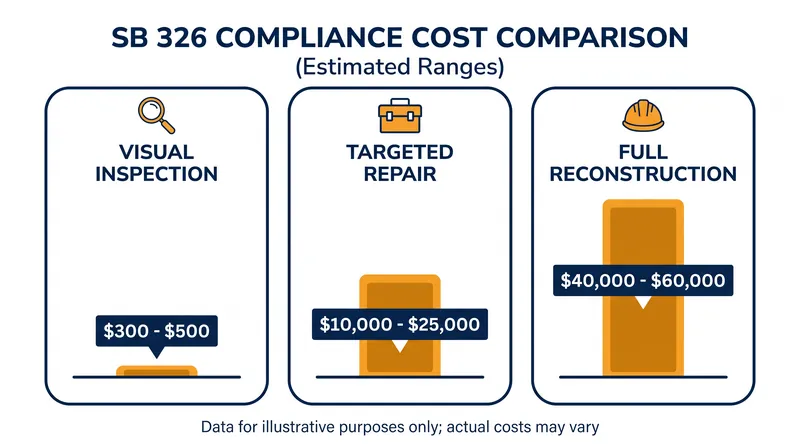 While the initial inspection is relatively inexpensive, the resulting repairs can cost tens of thousands of dollars per unit.