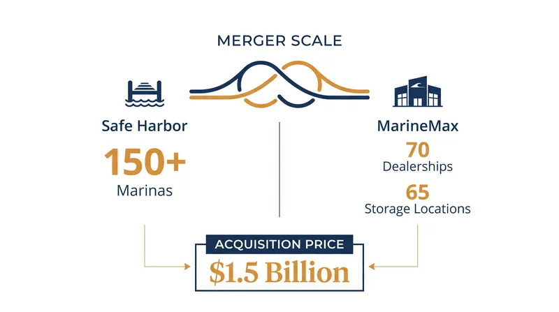 The combined entity will control unprecedented physical infrastructure across the recreational boating sector.