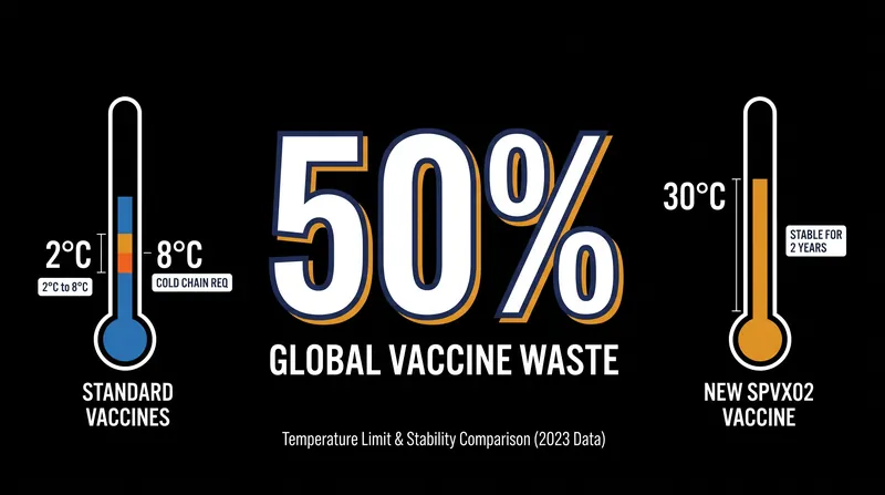Temperature excursions during transport and storage are responsible for massive global vaccine waste.