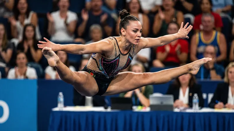 Competitors used the Oradea finale to finalize their routines ahead of the World Championships.