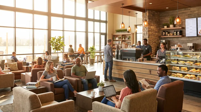 With charging sessions averaging 15 to 30 minutes, travel centers are upgrading their interiors to cater to a captive, high-dwelling audience.