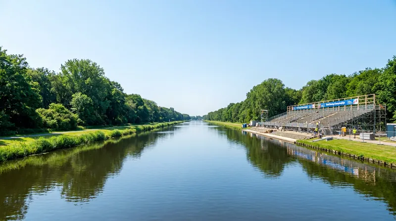 The historic Bosbaan in Amsterdam will host the world's best rowers from August 24-30.