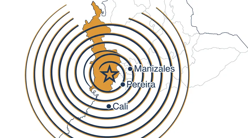 The earthquake's epicenter was located in the rural Chocó department, with severe shaking impacting major western cities.