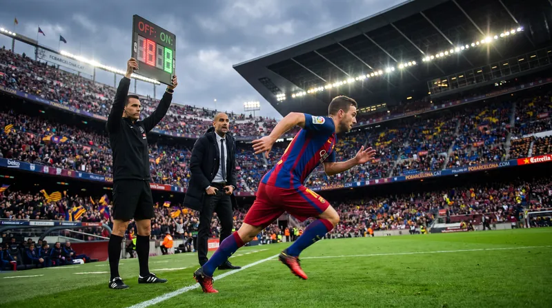 Substituted players now have exactly ten seconds to cross the boundary line, or their team will be forced to play a man down for one minute.