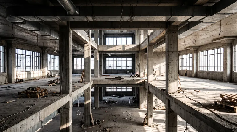 Converting deep office floor plates into residential apartments requires massive capital expenditure to ensure natural light reaches interior bedrooms.