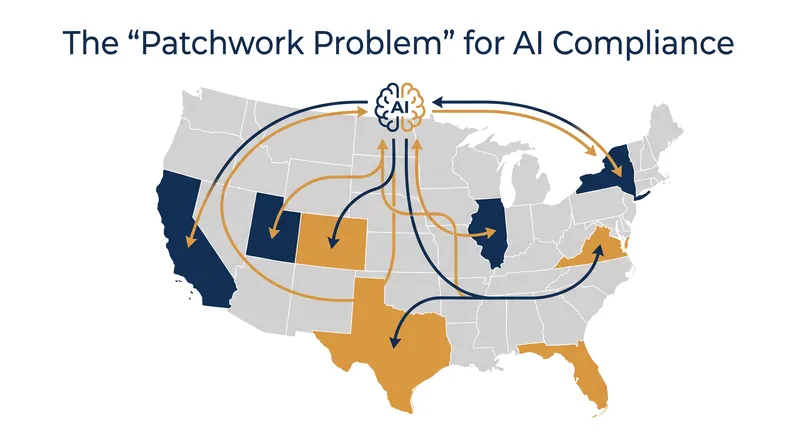 Technology developers argue that navigating 50 different state AI laws creates an unsustainable compliance burden.