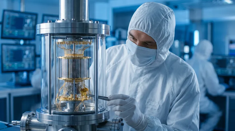 Scaling quantum hardware requires massive capital and a specialized workforce, prompting the government to step in as a venture investor.