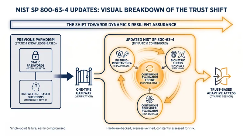 The latest federal guidelines emphasize continuous evaluation to ensure a human, not an AI agent, is controlling the session.