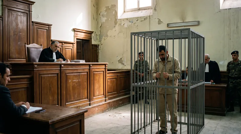 Former security official Atef Najib stood trial in person, unlike the exiled Assad brothers.