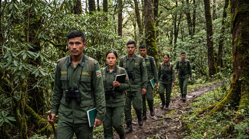 Local youth volunteer in Community-Based Anti-Poaching Units to patrol buffer zones and deter illegal wildlife trade.