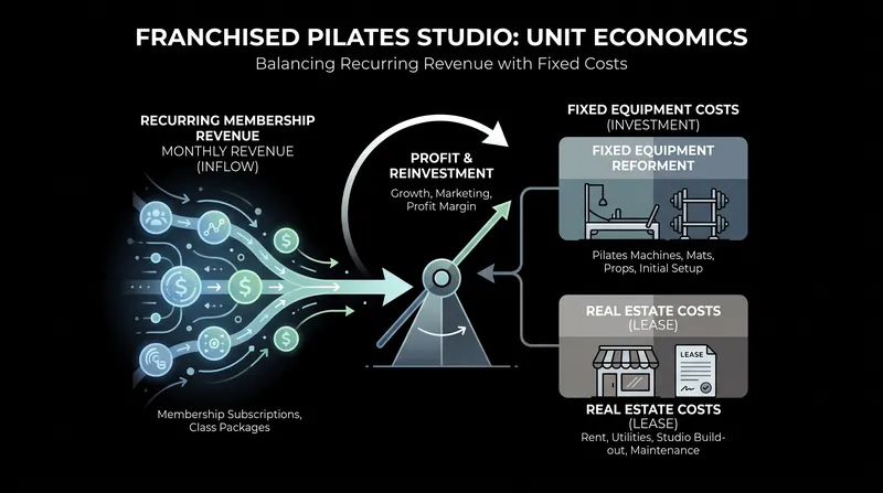 The fixed-capacity model of a reformer studio allows operators to precisely forecast revenue and optimize payroll.