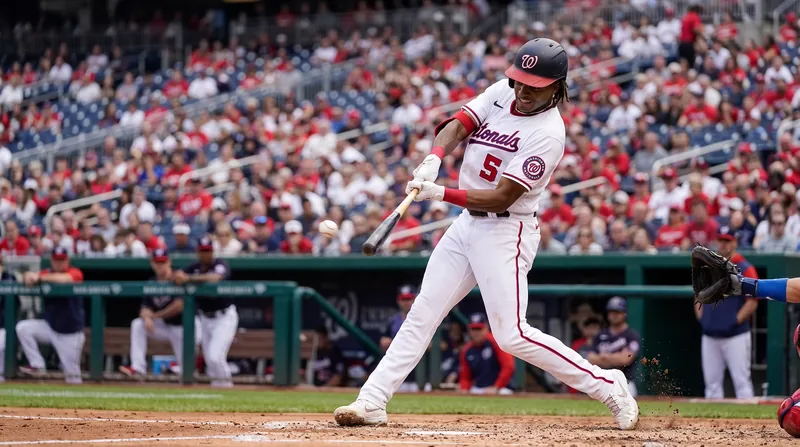 CJ Abrams has anchored the Nationals' lineup with 28 home runs and 89 RBIs this season.