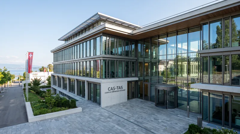 The CAS headquarters in Lausanne, Switzerland, where the appeal will be heard.