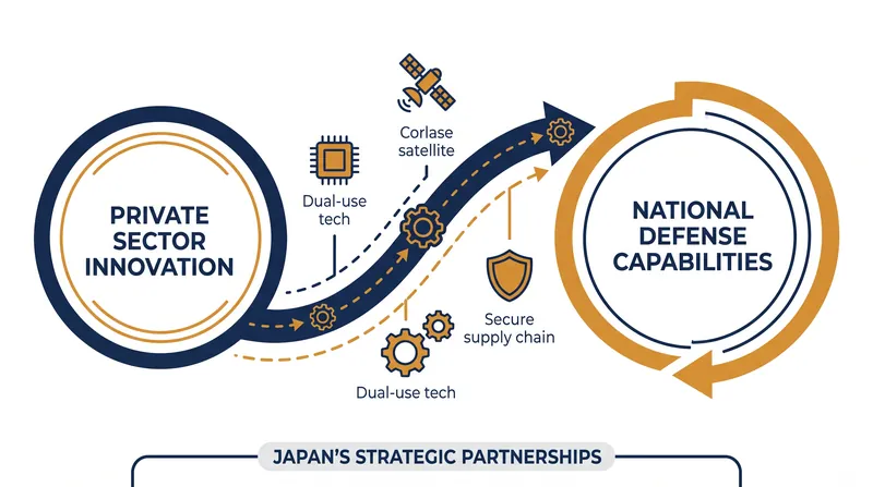 Tokyo is increasingly relying on private-sector technology to drive its defense modernization.