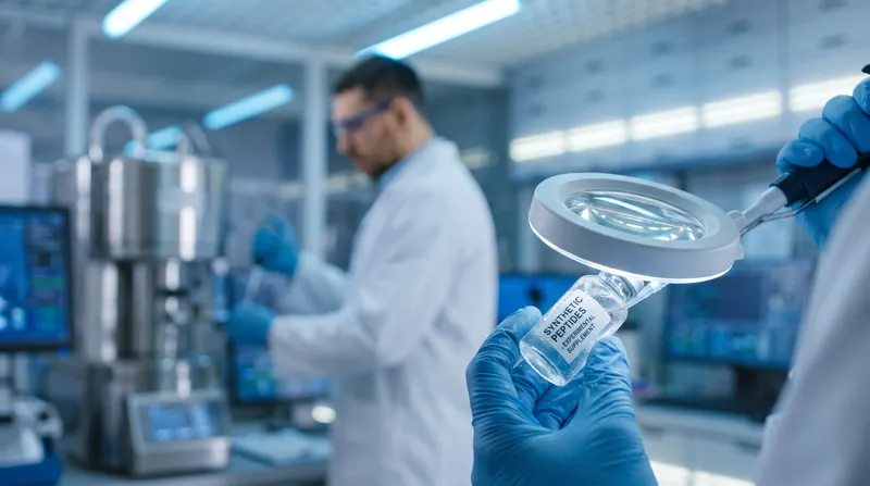 Synthetic peptides blur the line between dietary supplements and unapproved new drugs.