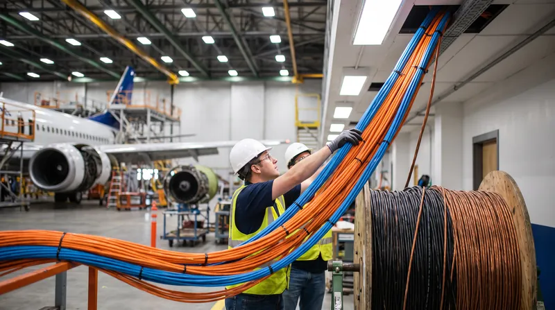 Over half of the FAA's legacy copper telecommunications wiring is being replaced with high-speed fiber.