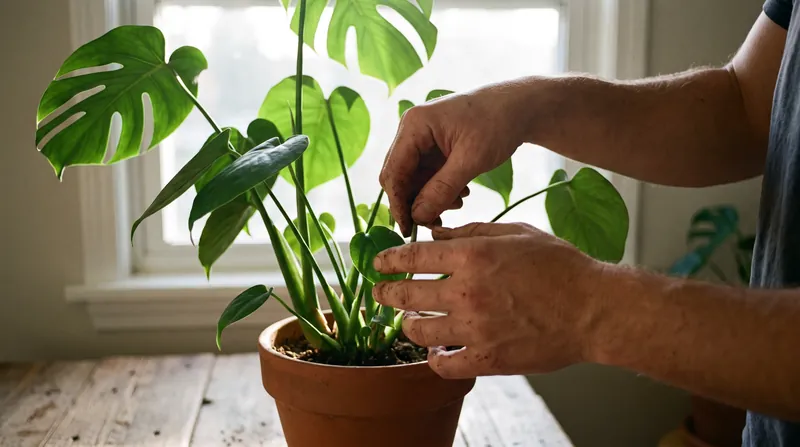 Active interaction with indoor plants has been clinically shown to suppress sympathetic nervous system activity.
