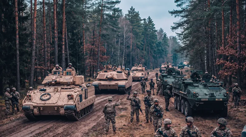 US forces coordinate closely with NATO allies along the alliance's eastern flank.