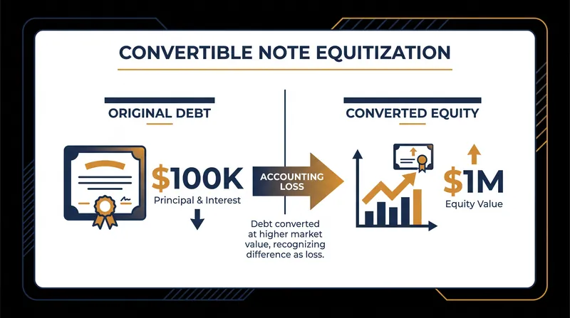 How a rising stock price turns convertible debt into a GAAP accounting loss.