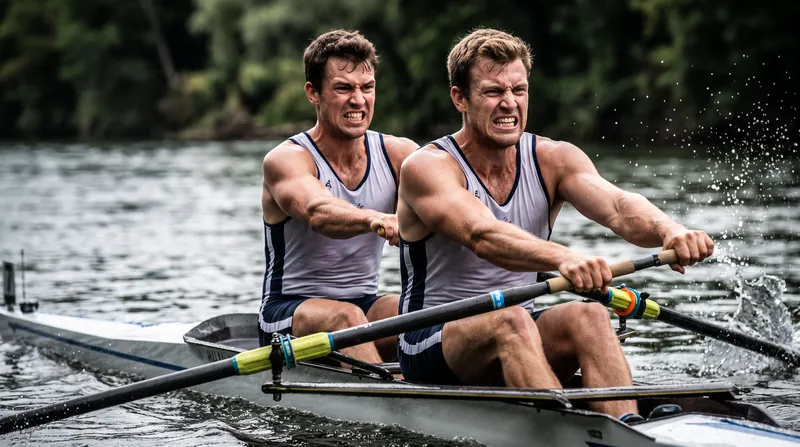 The Men's Pair is widely considered one of the most physically and technically demanding boat classes in rowing.