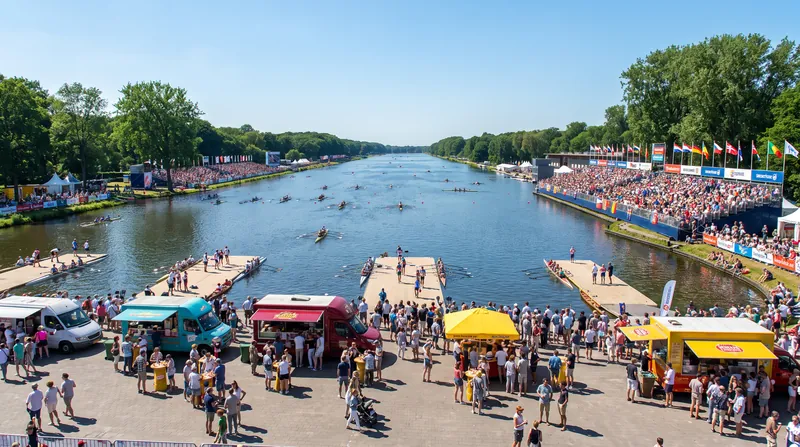 The Bosbaan has undergone extensive renovations to welcome over 850 athletes from 64 nations.
