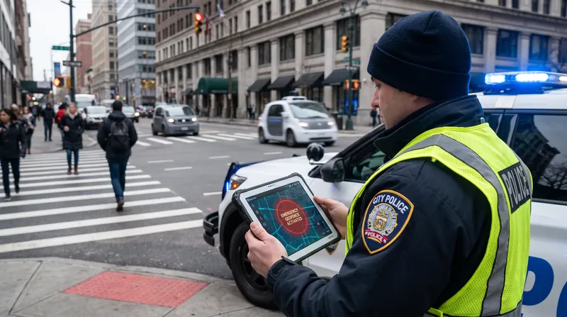 Local emergency officials can now issue electronic geofences that force autonomous vehicles to clear an area within two minutes.