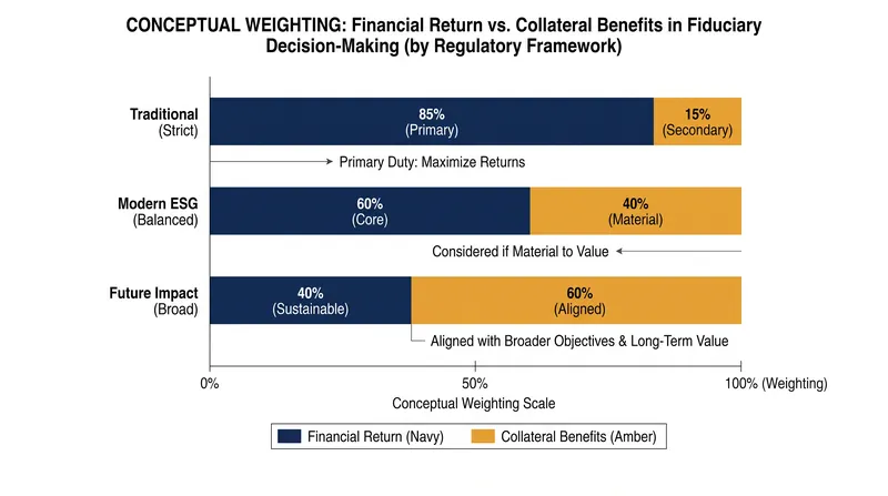 Under ERISA, financial return must always remain the primary driver of investment selection.