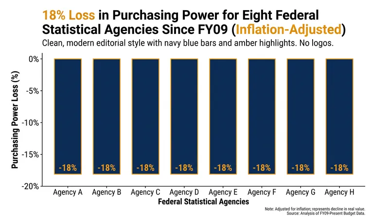 Eroding budgets have restricted the ability of statistical agencies to modernize legacy technology systems.