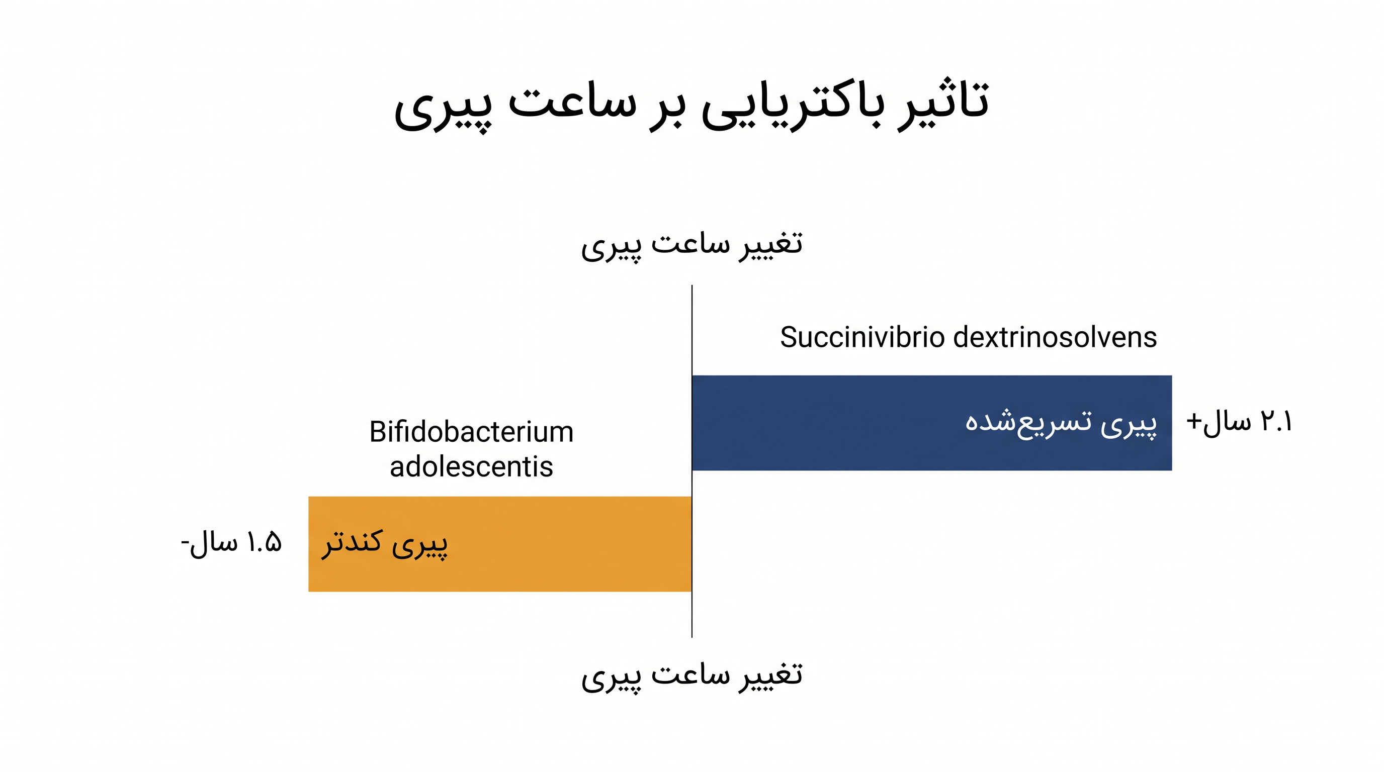 امضاهای میکروبی خاص به عنوان معماران داخلی عمل می‌کنند که فرآیند پیری مولکولی را یا کند می‌کنند یا تسریع می‌بخشند.