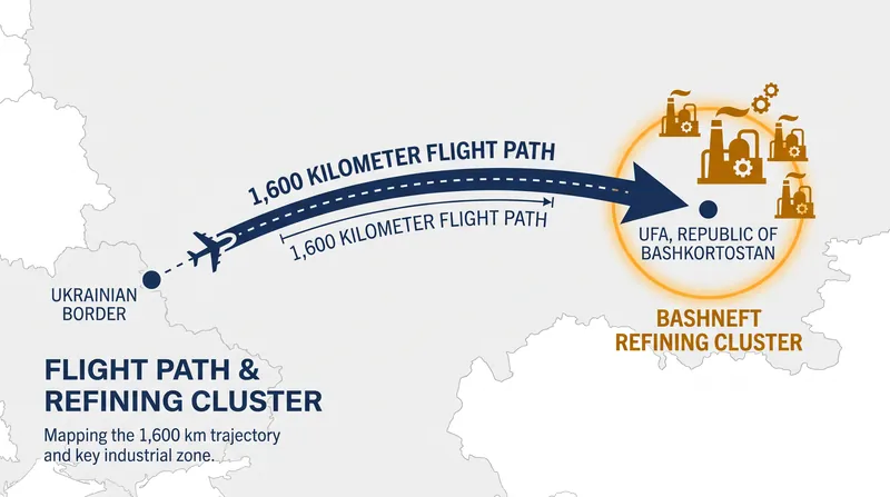 The August 1 strikes demonstrated Ukraine's ability to penetrate 1,600 kilometers into Russian airspace.
