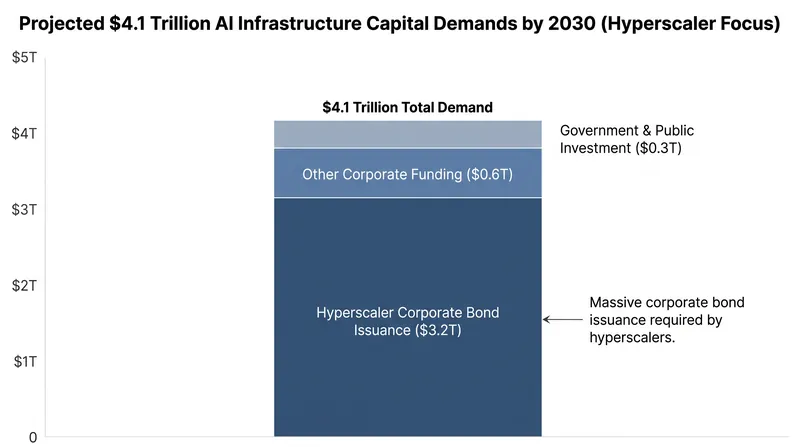 The technology sector's massive capital requirements are reshaping corporate bond issuance.