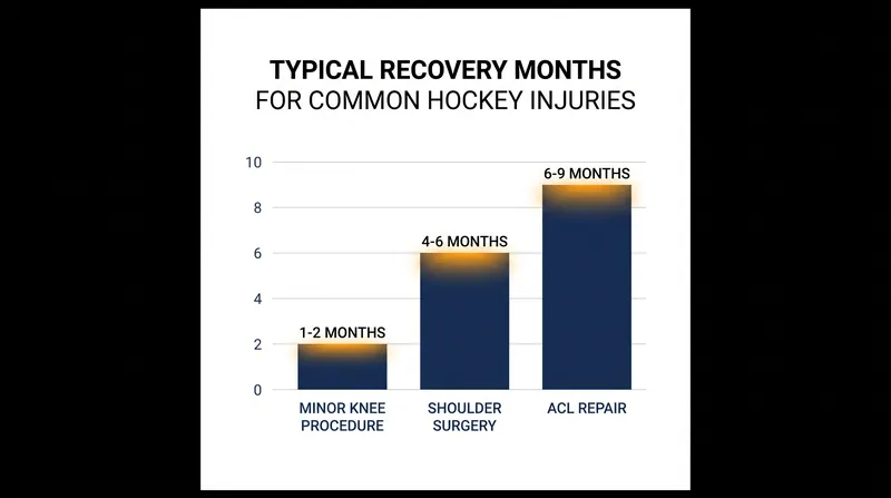 Typical recovery timelines for common NHL surgical procedures.