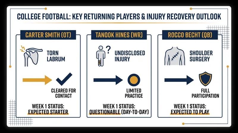 Several high-profile starters are making their way back to the field after undergoing significant offseason procedures.