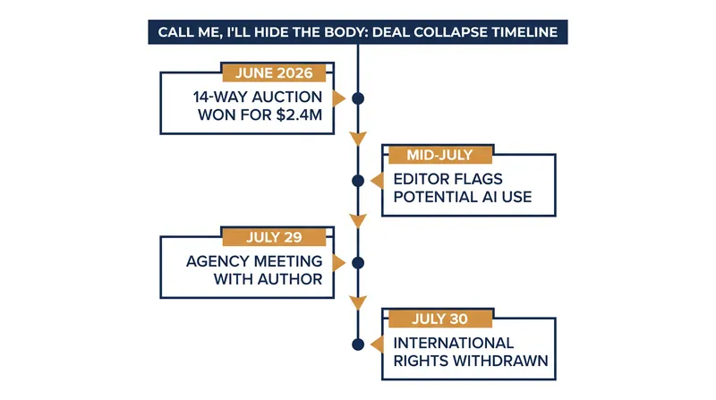 The rapid unraveling of the summer's hottest publishing acquisition.