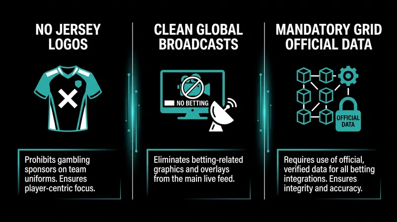 Riot has implemented strict operational guardrails to separate betting advertisements from the official broadcast product.