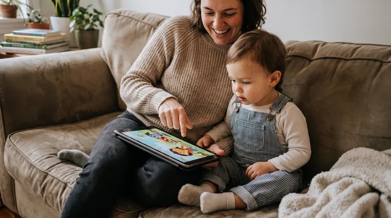 For toddlers over 18 months, 'co-viewing' with an engaged adult transforms passive screen time into an interactive experience.