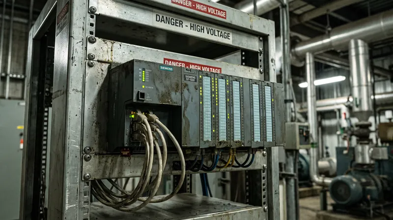 The attackers exploited a misconfigured controller protected only by default credentials to gain administrative access to the plant's systems.