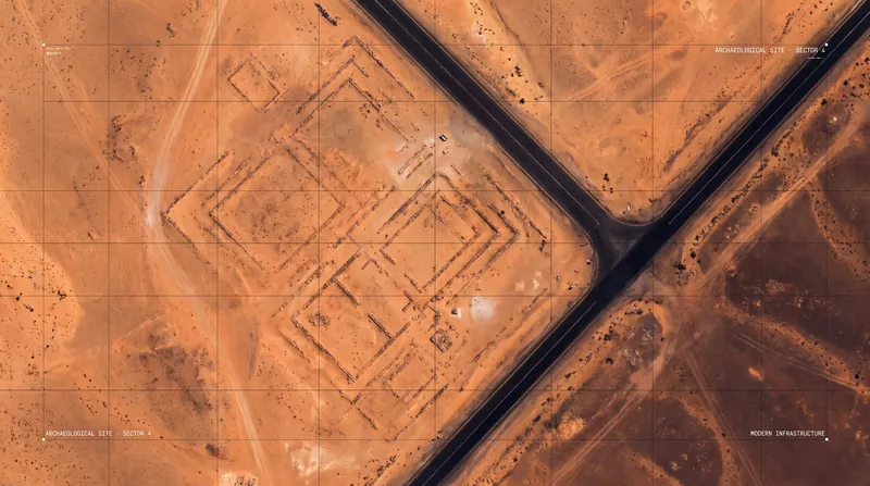 When physical access is compromised by conflict, UNESCO relies on satellite imagery to monitor structural damage.
